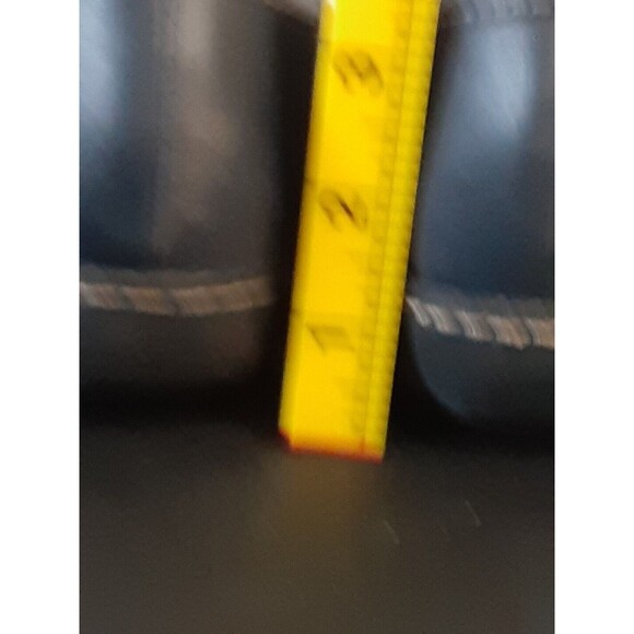 Clarks Collection Leather Slip-On Ultimate Comfort Shoes Ladies 10 Navy Loafers - Picture 8 of 9